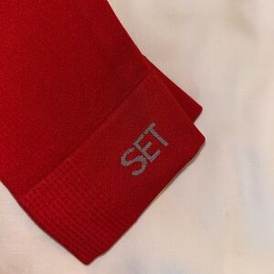 SET Active Red Leggings